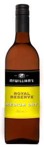 McWilliam's Royal Reserve Medium Dry Apera